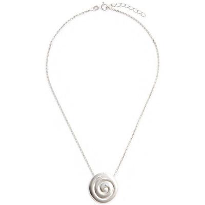Uzu Sterling Necklace - White - Louis Abel Necklaces