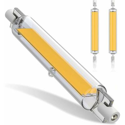 Mumu - 20 w R7S LED-Birnen 118 mm dimmbar, R7S LED-Glühbirne 3000 k warmweiß, zweiseitig gesockelte Image