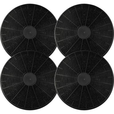 Vhbw - 4x Aktivkohlefilter Ersatz für Klarstein 10027530, CGCH2, 10027711, 10030983, K10001 für