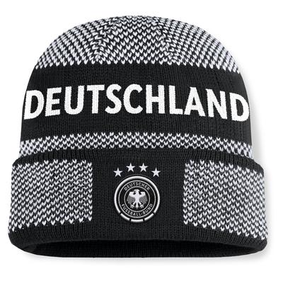 DFB Refuge Beanie mit Bommel – Schwarz – Herren Image