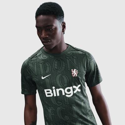 Chelsea Nike Pre-Match Oberteil – Grün Image