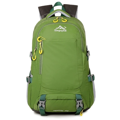 Per uomo Per donna Zaino Zaino scolastico Zaino Funzionale Zaino da viaggio Scuola All'aperto Campeggio Escursionismo Poliestere Nylon Regolabile Grande Capacità Impermeabile Cerniera Nero Giallo