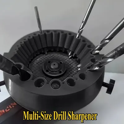 Multipurpose Drill Bit Sharpener Grinding and Polishing Tools Power Tool Sets 125mm Angle Grinder Adapter Parts Accessories
