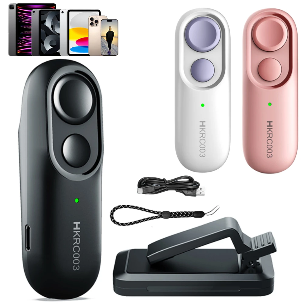 Remote Page Turner Telefonkamera Videoaufzeichnung Remote Triggers Kamera Camcorder Fernbedienungen Clicker Page Turner für Kindle Image