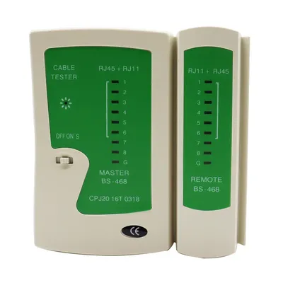 RJ45 RJ11 RJ12 CAT5 UTP LAN Cable Network Tools Telephone Line Tester Detector Remote Test Networking