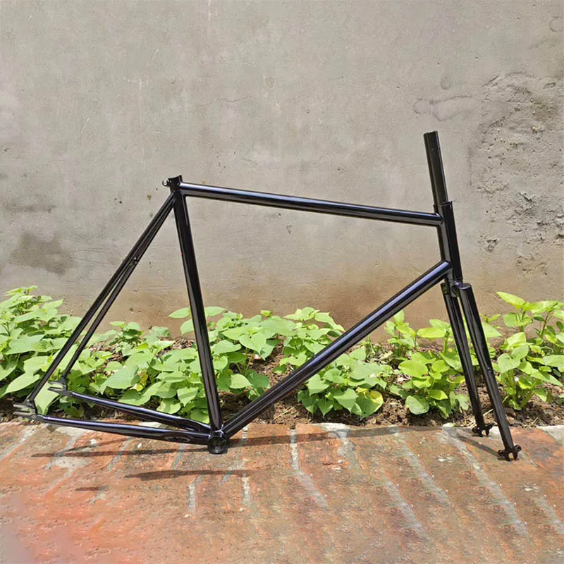 Level Up Tsunami 4130 CRMO Stahl Silber Schwarz Grün Schwarz Fixed Gear Rahmen 50 cm 52 cm 55 cm 58 cm Fixie Rahmen Zyklus Rahmen und Gabel