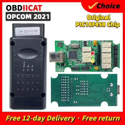 OPCOM 2021 PIC18F458 FTDI FT232RQ OP COM Professional OBD2 Diagnostic Scanner Car Accessaries Support Car 2021