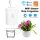 Tuya WiFi Smart Irrigazione a goccia Dispositivo di irrigazione intelligente ricaricabile Regolatore automatico della pompa di irrigazione Fiori Attrezzi da giardino domestici