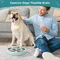 Hund Puzzle Spielzeug Feeder Anti Ersticken Trainings schüssel Slow Food Bowl Haustier liefert Hunden apf Hunden apf pädagogisches Spielzeug Futter Spender