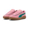 Sneaker PUMA "CLUB KLASSIKA SD", Gr. 37,5, pinkscape, wild grün, puma gold, Leder, sportlich, Schuhe