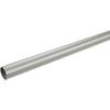 Gardinenrohr LIEDECO Gr. 2, silber (silberfarben, matt), L:160cm Ø:2cm, Gardinenstangenhalterungen, 1-läufig im Fixmaß Ø 20 mm
