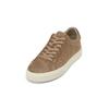 Sneaker MARC O'POLO "aus softem Veloursleder", Herren, Gr. 40, grau (schwarz taupe), Obermaterial: 100% Leder (Rind), Schuhe