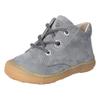 Lauflernschuh PEPINO BY RICOSTA "Cory 50 WMS: Mittel", Kinder, Gr. 22, grau, Leder, casual, Schuhe, Schnürschuh mit WMS-System, Leder, Größenschablone zum Download