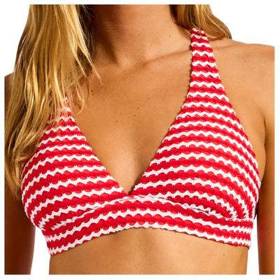 Seafolly - Women's Mesh Effect Multi Fit Longline Tri - Bikini-Top Gr 38 bunt Image