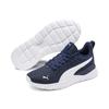 Sneaker PUMA "ANZARUN LITE JR", Gr. 36, blau (peacoat, puma weiß), unifarben, sportlich, Schuhe
