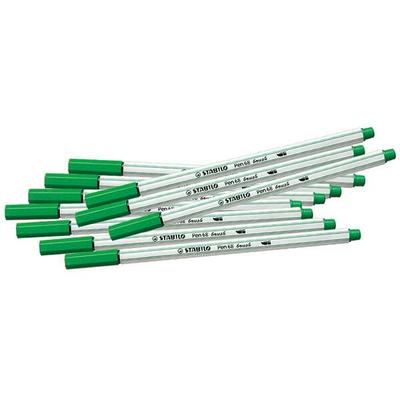 Stabilo 10er-Pack Brush-Pens »Pen 68 brush« Grün Image