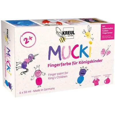 KREUL Fingerfarben »MUCKI Königskinder« 6 x 50,0 ml