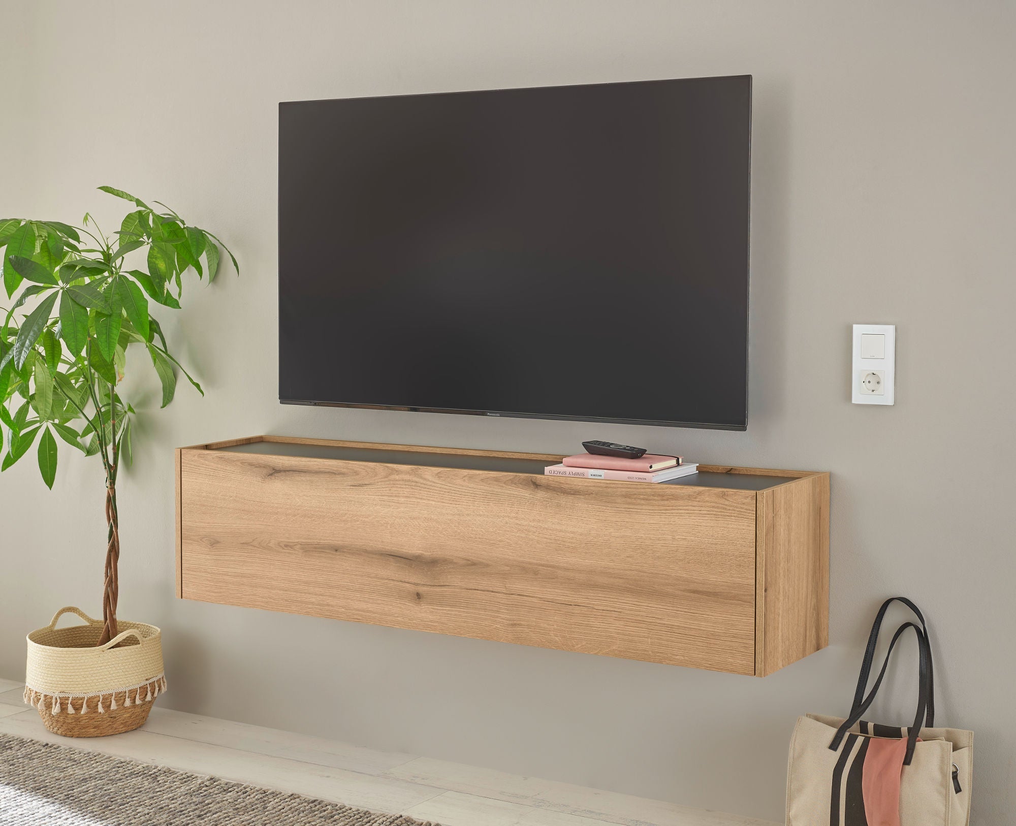 Hängeschrank Eiche 150 cm Boston