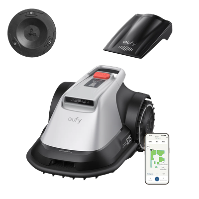 eufy Mähroboter E15 + eufy Scheibenkomplettset Image