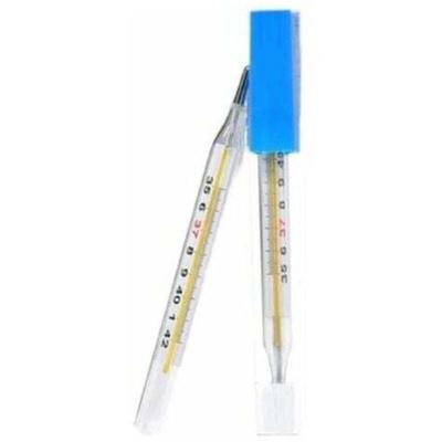 Stücke Medizinische Quecksilber Glas Thermometer Erwachsene Baby Körper Temperatur Messung Image
