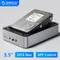 ORICO 3,5 Zoll SATA-Festplattengehäuse NAS Netzwerk HDD Aufbewahrungsbox USB C HD Disk Externes Gehäuse Gehäuse Personal Cloud Server