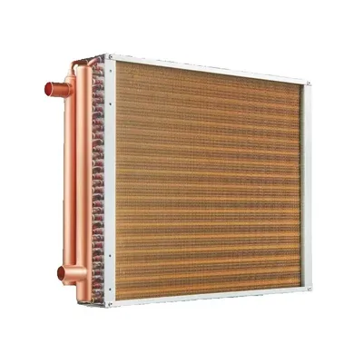 SucceBuy Heat Exchanger Water to Air 18"x 20" for Outdoor Wood Furnaces Residential Heating and Cooling and Forced Air Heating
