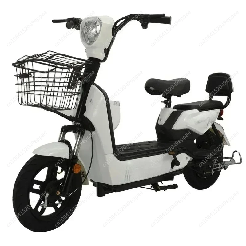 City E-Bike 350 W bürstenloser Motor 48 V 20 Ah Abnehmbarer Akku Freizeitreisen E-Bike 14 Zoll Leistungsunterstütztes Pendler-Elektrofahrrad Image