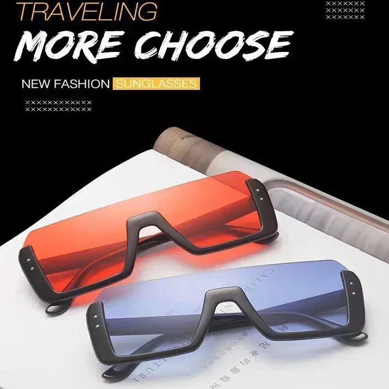 Neue Halb Rahmen Zeigen Dünne Gesicht Sonnenbrille Frauen Glasse Auto Fahren Glas Anti Glare Zubehör Net Rot Retro Street Shot Sonnenbrille Image