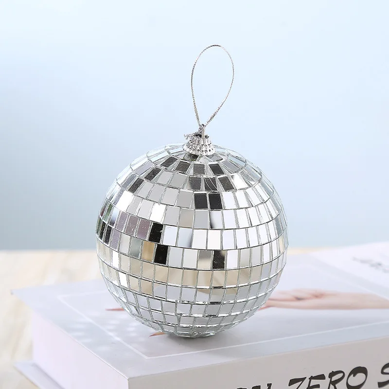Mirror Reflective Ball Bar Disco Wedding Ins Cake Decoration Ball Christmas Ball Decoration Props Holiday Decoration