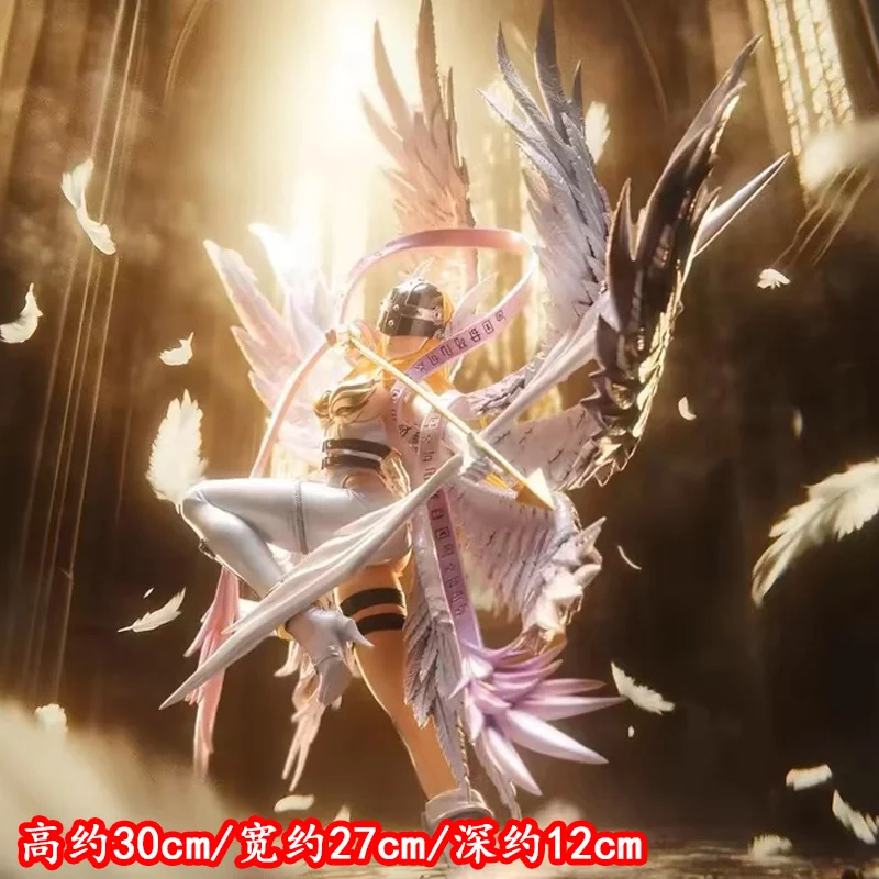 Neue digitale Baby-Anime-Tischdekoration, Mondbügel, Angewomon, Bogenschütze, handgehalten, zweite Yuan, schöne Mädchenstatue Image