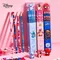12 pezzi Disney Stitch Matita simpatico cartone animato Spider-Man Lotso Set di gomme da matita per bambini Materiale scolastico Kawaii Regali per le vacanze