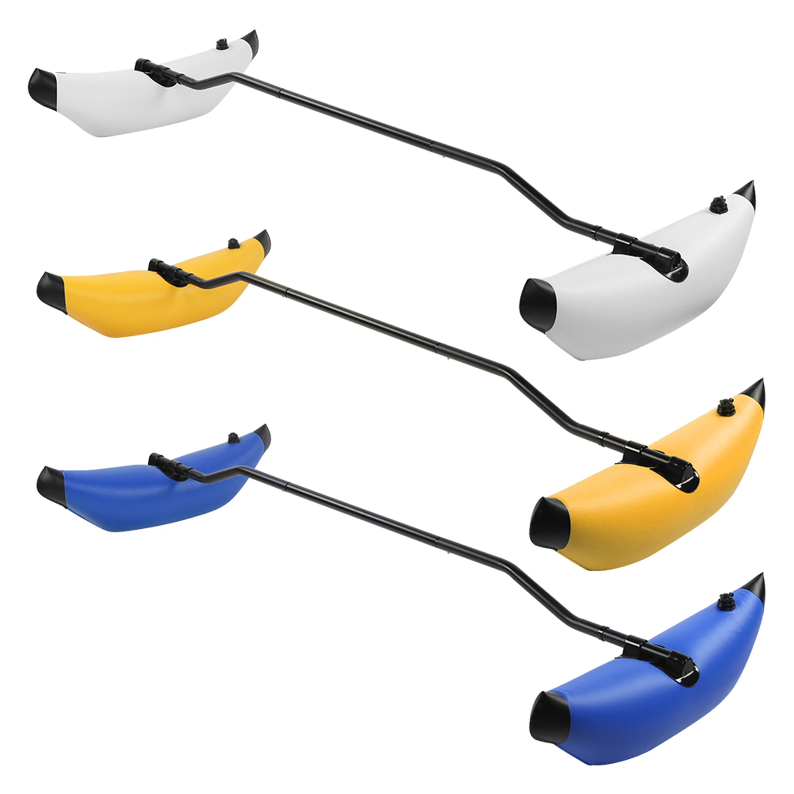 Kajak-Ausleger-Set, aufblasbarer Kajak-Stabilisator, PVC-Kanu-Ausleger-Set, schwimmendes Ausgleichsboot-Zubehör, Kanu-Boot-Zubehör Image