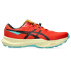Trailrunningschuh ASICS "FUJI LITE 6", Gr. 46,5, rot clay, schwarz, Textil, sportlich, Schuhe, leichter Trailrunningschuhe