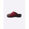 Pantoffel CASUAL LOOKS, Damen, Gr. 39, beige (beige, rot), Filz, modisch, Schuhe