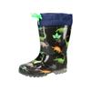 Gummistiefel LICO "Stiefel Powerlight W Blinky", Gr. 24, blau, Synthetik, Schuhe