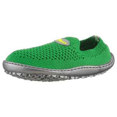 Barfußschuh LEGUANO "LEGUANITO SCIO", Kinder, Gr. 32, grün, Textil, sportlich, Schuhe, Sneaker, Slipper, Schlupfschuh, Komfortschuh im Knitwear Look Image