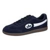 Sneaker LICO "Freizeitschuh Shuttle L", Gr. 45, blau, Veloursleder, Schuhe