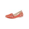 Slipper GEMINI, Damen, Gr. 38, orange (koralle), Glattleder, sportlich, Schuhe