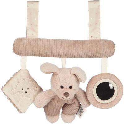 Greifspielzeug STERNTALER "Bauernhof", beige (sand), Greifspielzeug, KinderB:25cm H:19,5cm, Baumwolle, Polyester, zum Aufhängen, B:25cm H:19,5cm