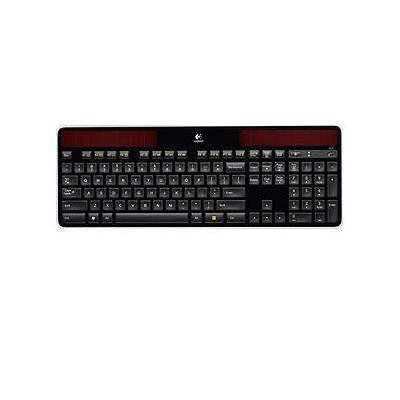 Logitech 920-002912 K750 Wireless Solar Keyboard - 2.4GHz, Plug-and-Play, Light-powered