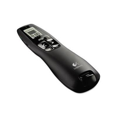 Logitech LOG910001350 Professional Wireless Presenter, Green Laser Pointer, 100 Foot Projection, Bla