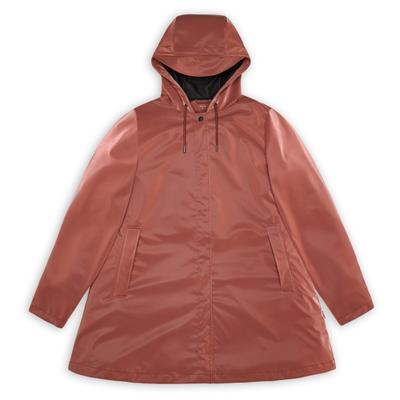 Rains - Women's A-Line W Jacket W3 - Regenjacke Gr L rot