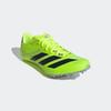Laufschuh ADIDAS PERFORMANCE "ADIZERO SPRINTSTAR SPIKE", Gr. 43, grün (lucid lemon, core schwarz, halo silber), Synthetik, Textil, sportlich, Schuhe, Spike-Schuh für die Laufbahn