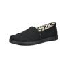 Slipper TOMS "TOMS Slipper Textil", Damen, Gr. 38,5, schwarz (schwarz, beige), Textil, casual, Schuhe