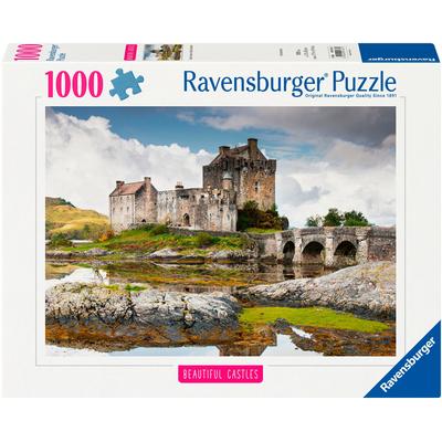 Puzzle RAVENSBURGER "Beautiful Castles - Schloss Eilean Donan, Schottland", bunt, Puzzles, KinderB:70cm H:50cm, Pappe, Motiv, Made in Germany, B:70cm H:50cm