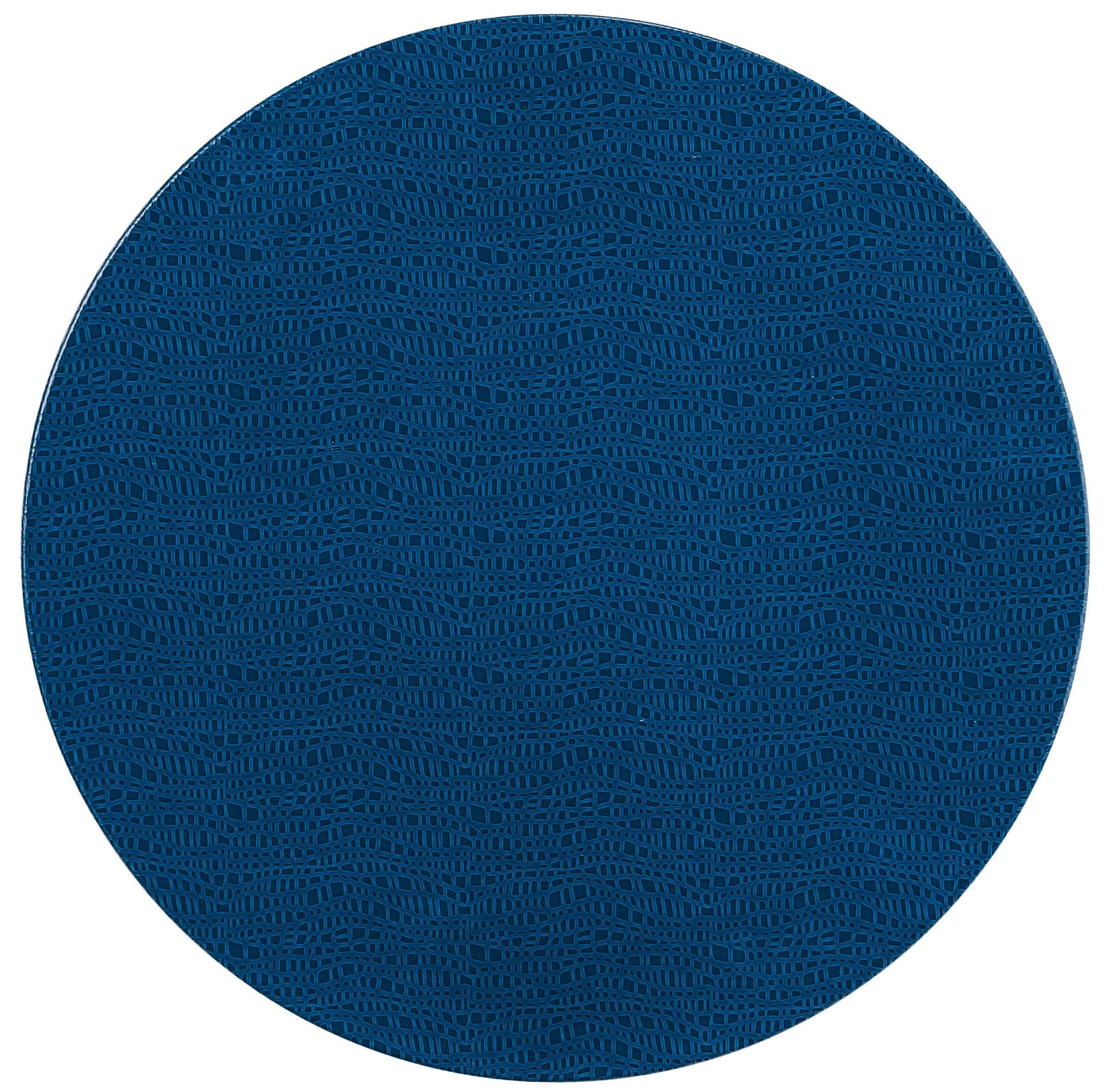 Servierplatte SELTMANN WEIDEN "Life Fashion", blau (classic blau), H:1,9cm Ø:33,3cm, Porzellan, Servierplatten, Platte rund, Ø 33 cm Image