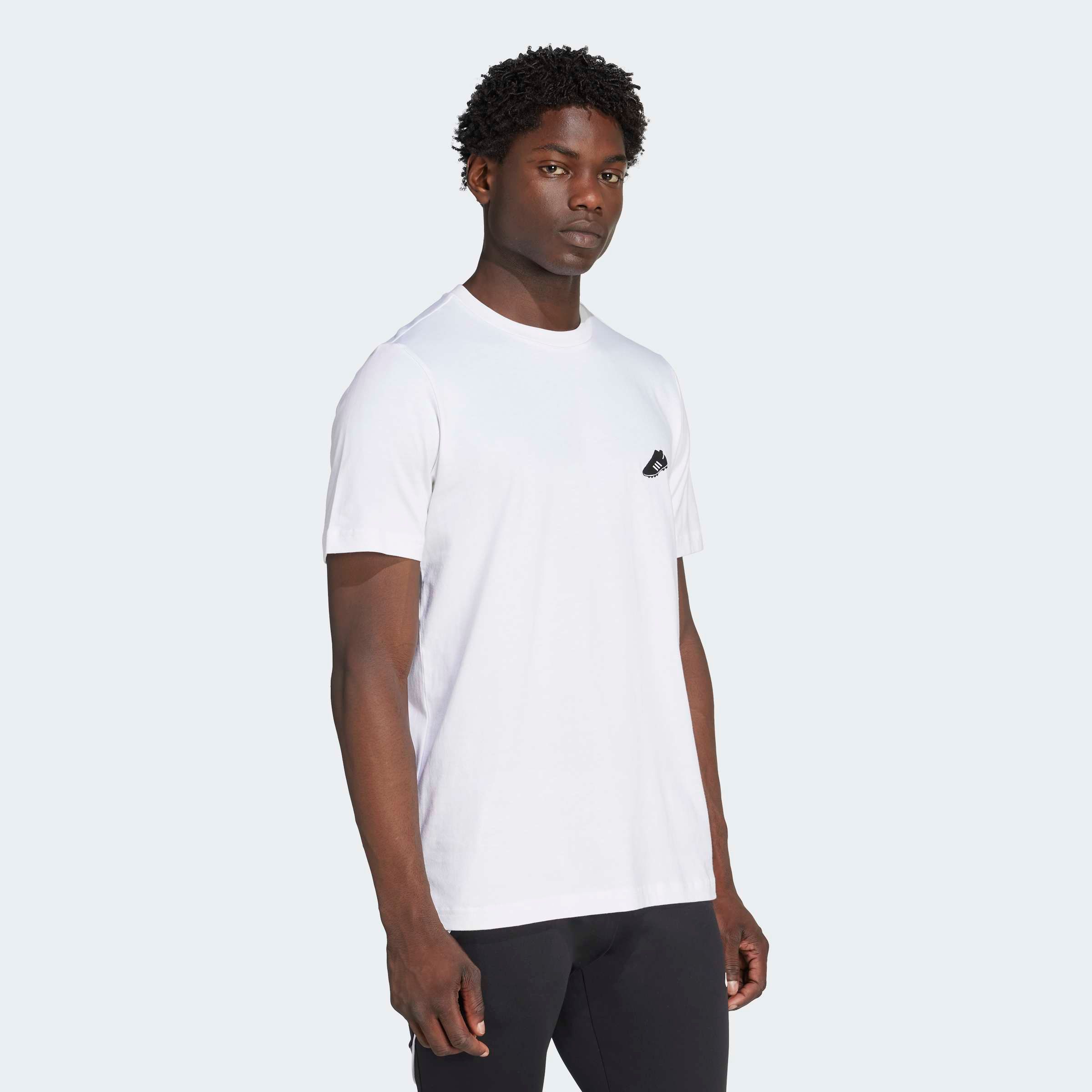 Trainingsshirt ADIDAS PERFORMANCE "COPA SIGN G T", Herren, Gr. S, weiß, Obermaterial: 100% Baumwolle, Shirts