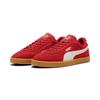 Sneaker PUMA "CLUB II ERA SUEDE", Gr. 40,5, for all time rot, puma weiß, puma gold, Leder, sportlich, Schuhe