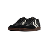 Sneaker HUMMEL "VM78 CPH LS", Gr. 41, schwarz-weiß (schwarz, weiß), Leder, Synthetik, sportlich, Schuhe