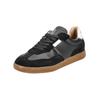 Plateausneaker STEVE MADDEN "STEVE MADDEN Sneaker Leder", Damen, Gr. 38, schwarz, Leder, casual, Schuhe